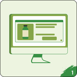 You place your order